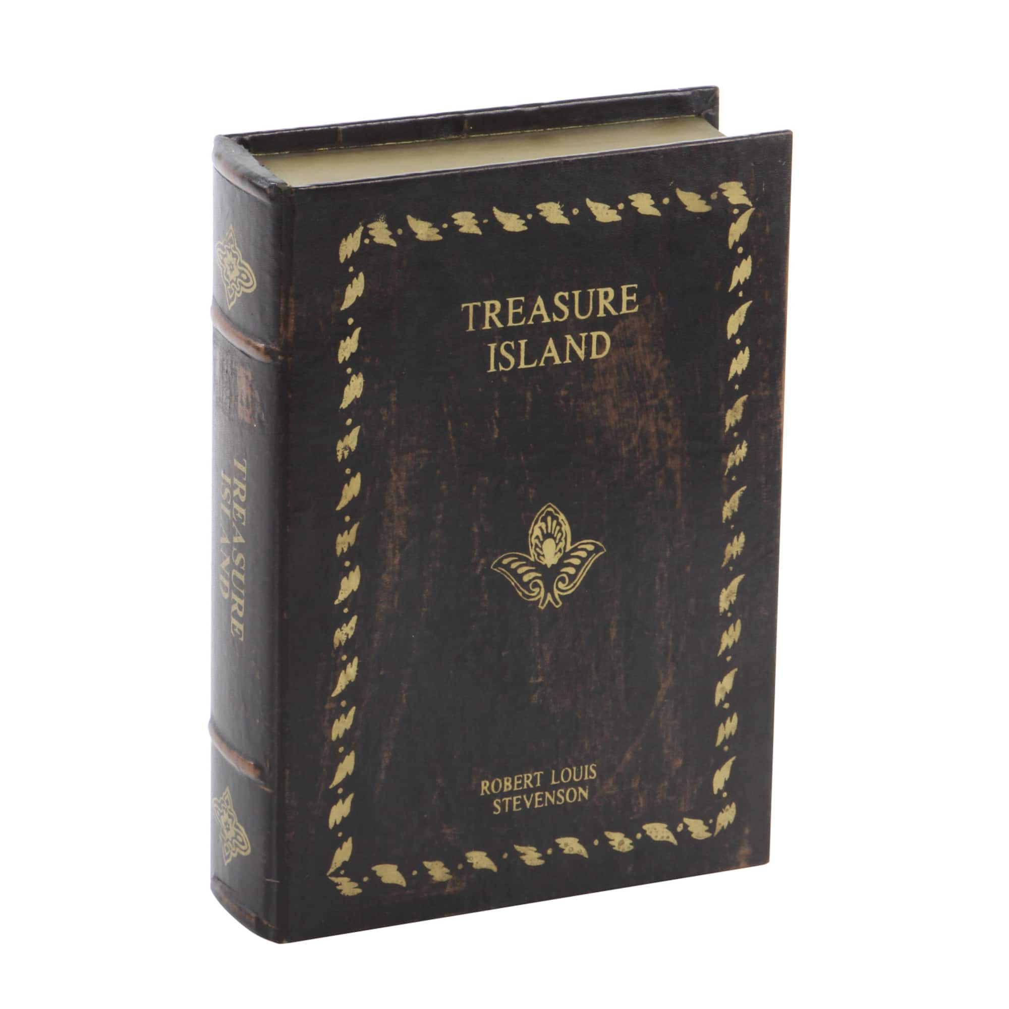 Brown Wooden Traditional Book Box Set